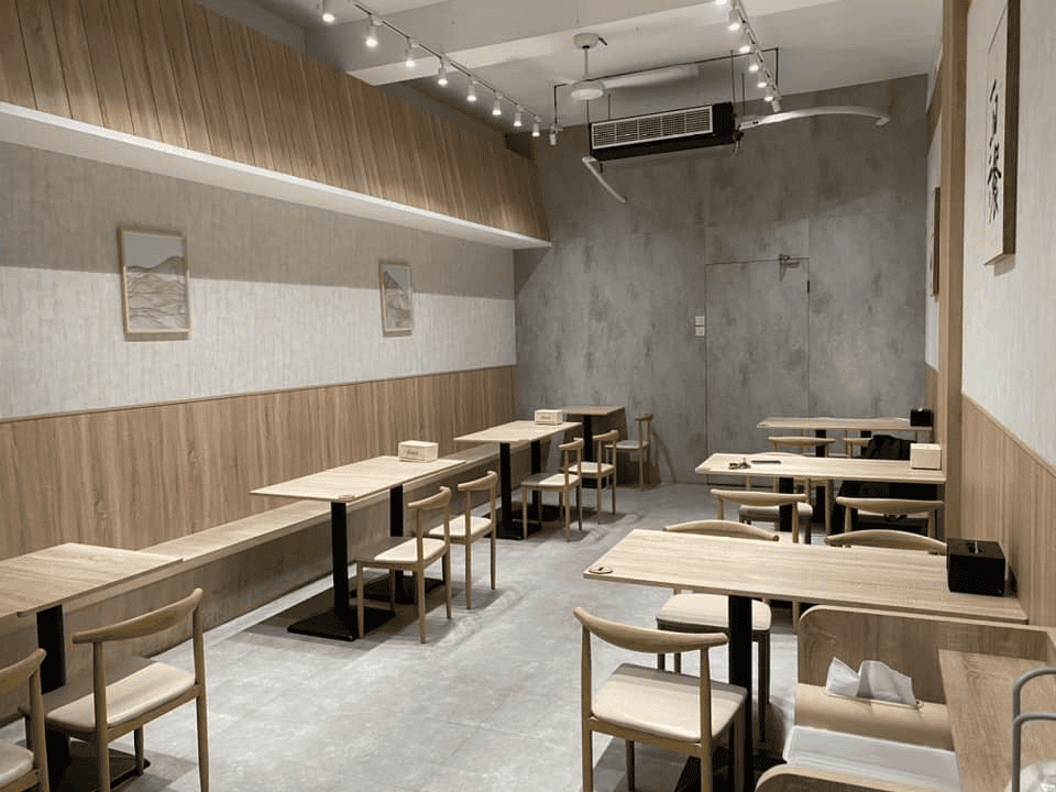 台中西屯餐廳 - 芯滋嵐拉麵 用餐空間一覽圖
