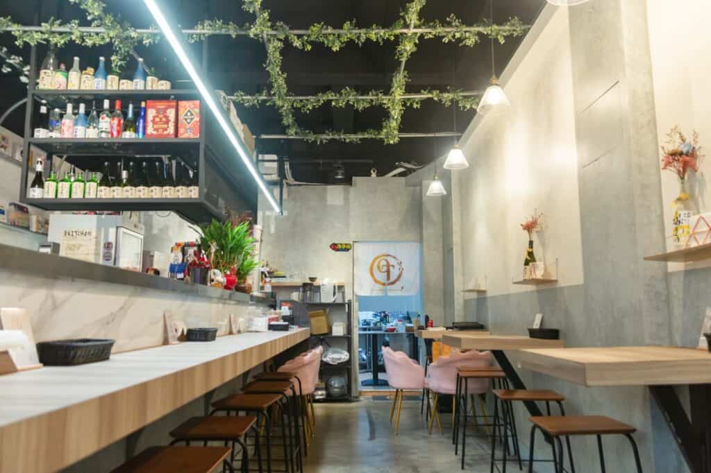 台中平價晚餐推薦 - 烏竹樓 內部環境一覽